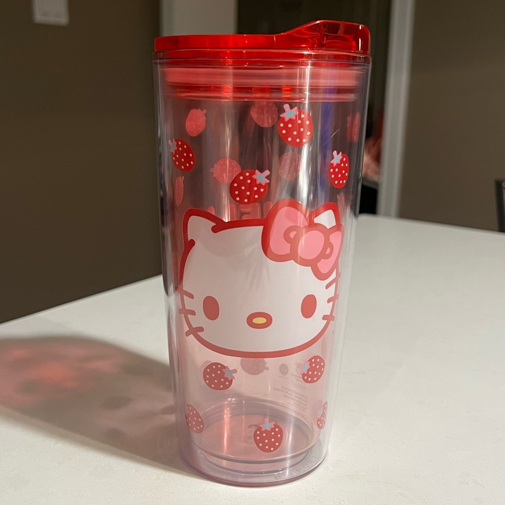 Hello Kitty Red Strawberry Tumbler